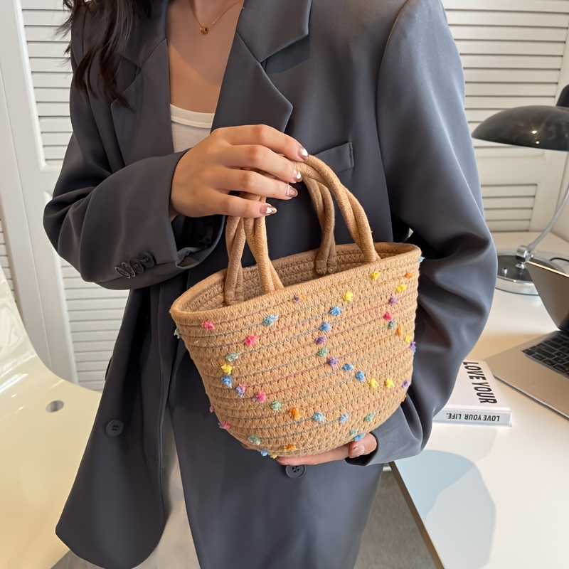 Small Straw Handbag