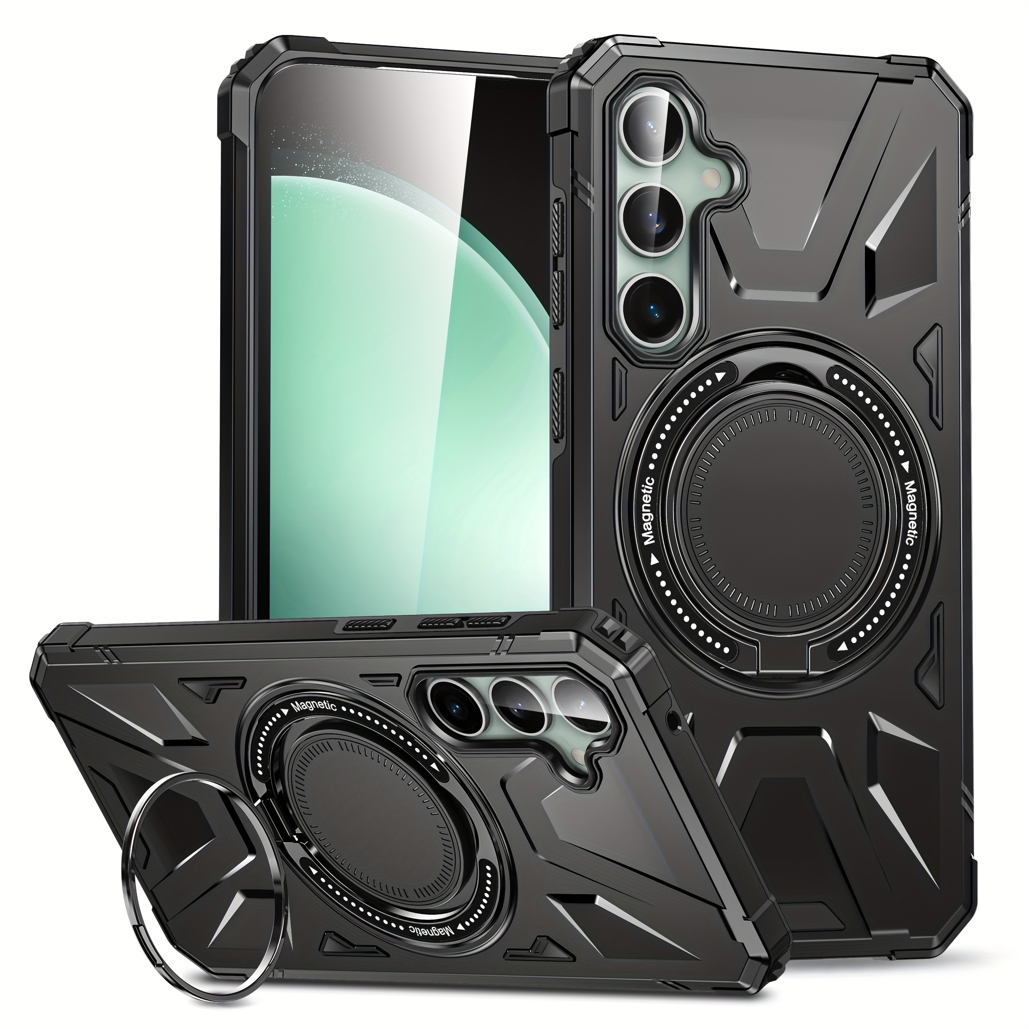 Black Rugged Galaxy S23 FE Case