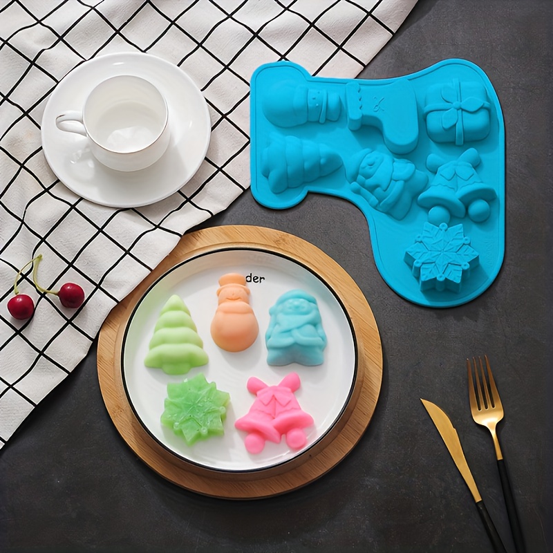 Christmas Fudge Mold Silicone Candy Mold Set