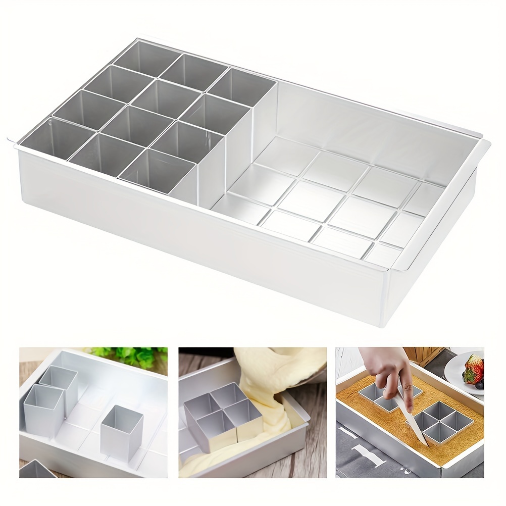 

Set, Alphanumeric Baking Mold, Aluminum Alphabet And Numbers Cake Mold, Flexible Mosaic Pastry Mold Set, Kitchen Baking Tools