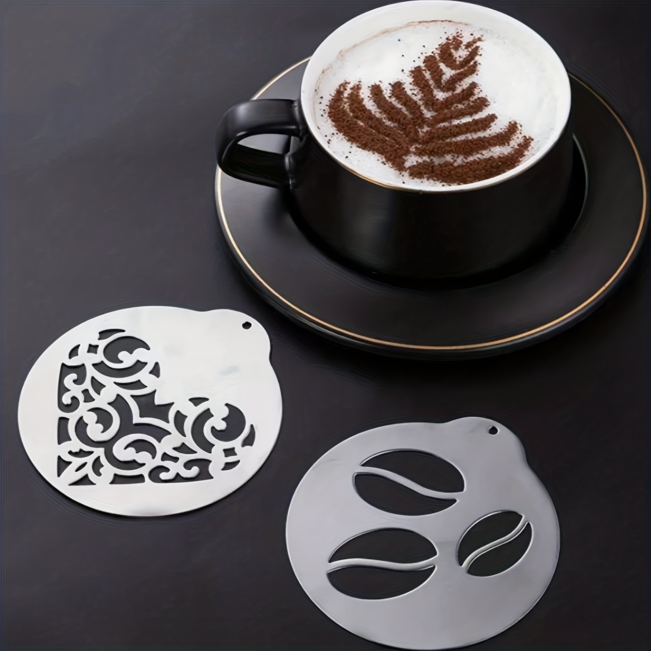 5Pcs Stainless Steel Coffee Art Pen Coffee Stitch Barista Cappuccino  Espresso Coffee Decorating Latte Art Pen Fancy Cafe Tool