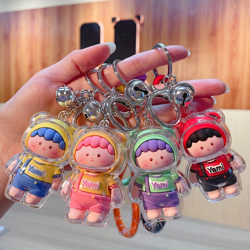 1pc Cute Japanese Kimono Girl Keychain Mini Puppet Doll Pendant Party Gifts  Women Bag Car Phone Keyring Handmade Hanging Craft - AliExpress