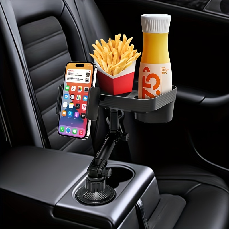 1 Stück Schwarz Auto hinten, Stuhl Essen Tisch Tablett , faltbar  Getränkehalter , Telefonständer Auto Zubehör, aktuelle Trends, günstig  kaufen