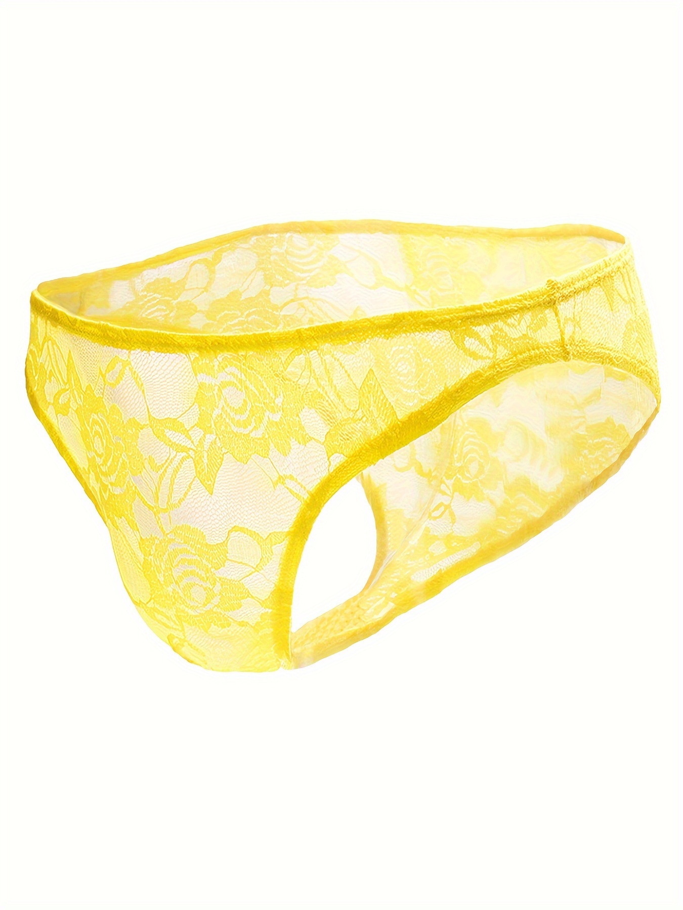 Buy Transparent Panties Sexy Fashion Women's Floral Lace Lingerie