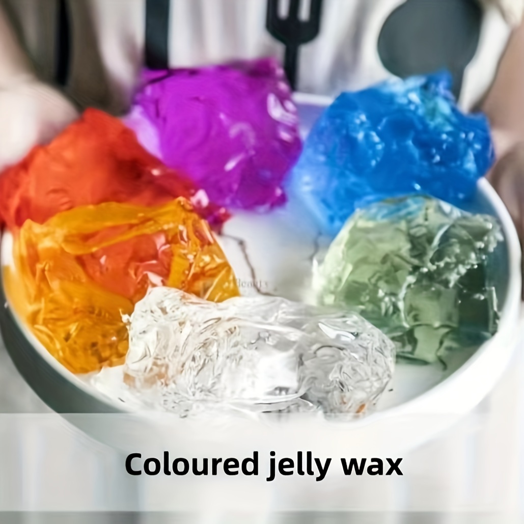 100G Transparent Jelly Wax For DIY Handcraft Candle Making Materials  Natural Raw Material Wax Candle Making Supplies