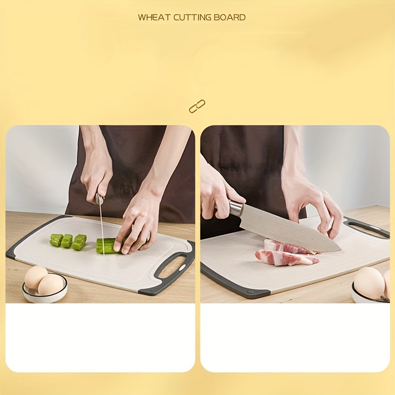 1pc, Chopping Board, Double-sided Antibacterial And Anti-mold Cutting  Board, Household Kitchen Cutting Board, Household Chopping Board, Food  Supplemen