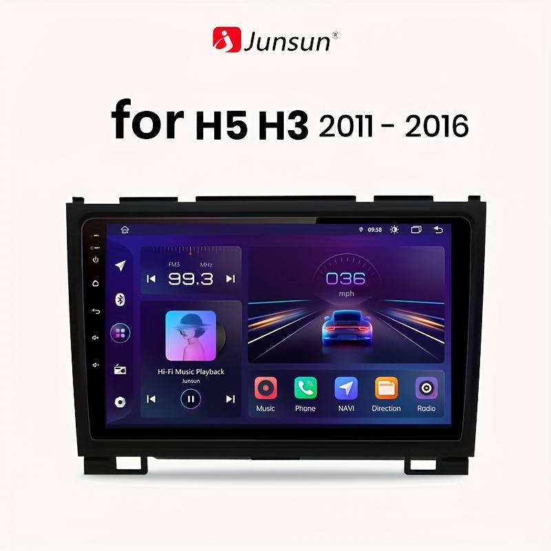 Junsun V1 AI Voice Wireless CarPlay Android Auto Radio for Skoda Superb 2  2008-2015 4G Car Multimedia GPS 2din autoradio