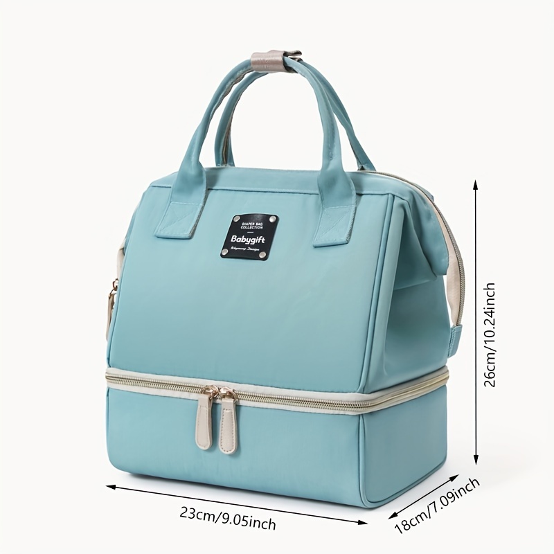 Multifunctional Mommy Bag for Milk Storage