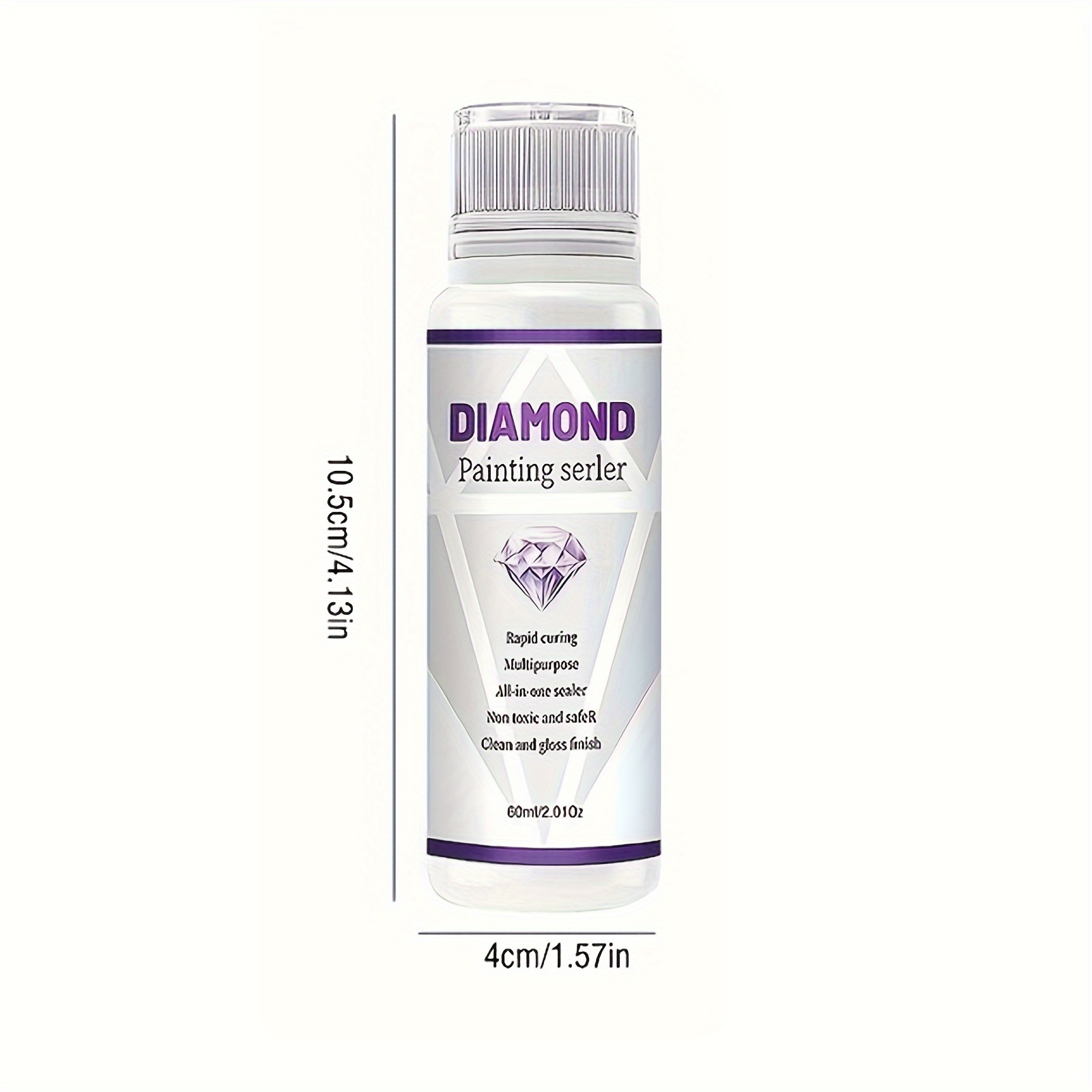 Diamond Painting Sealer, Diamond Painting Kit, Used For Permanent  Preservation And Gloss Effect Sealing Of Diamond Painting And Puzzles - Temu