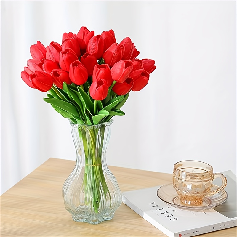 15 Pezzi Fiori Tulipani Artificiali, Tulipani Tocco Reale, Bouquet Tulipani  Falsi, Decorazioni Casa, Lufficio E Stanza, Bouquet Vaso, Forniture  Matrimoni, Fidanzamenti, Addii Celibato, Compleanni E Anniversari, Ornamenti  Festività Primaverili, Regali