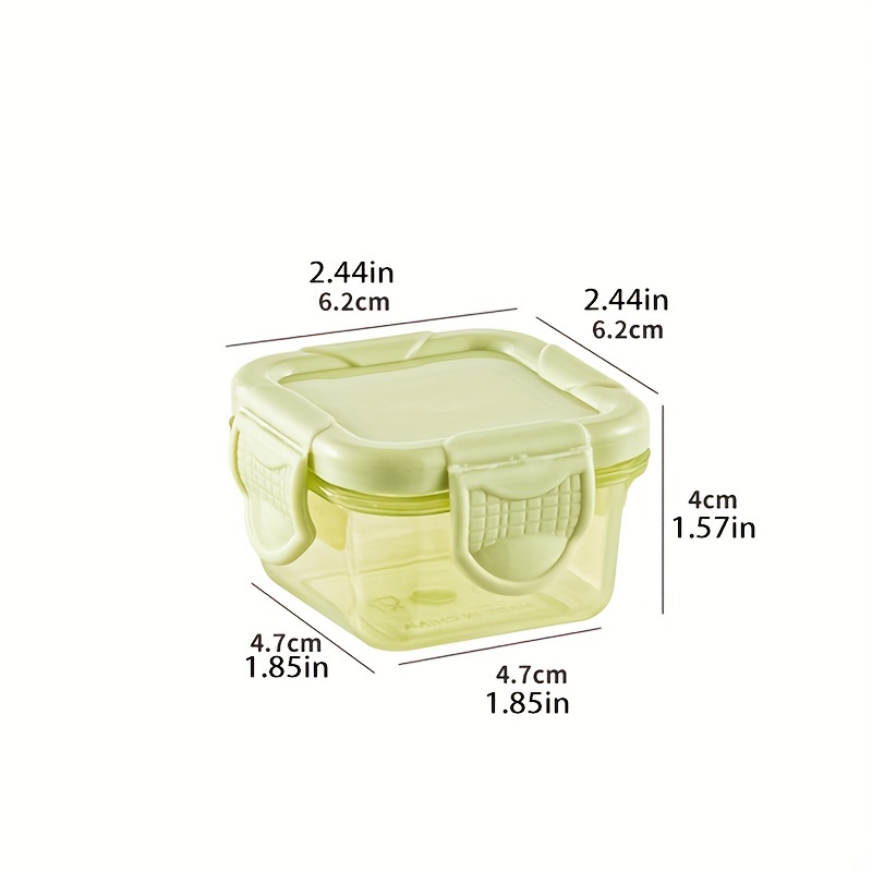 1PC Mini Thickened Sealed Fresh Box Portable Baby Food Storage