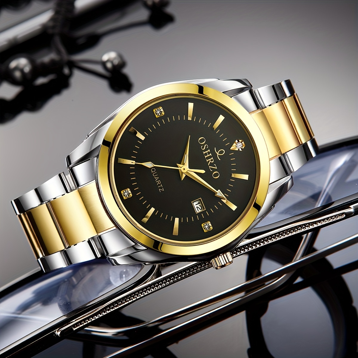 Relojes De Oro Para Hombre - Temu