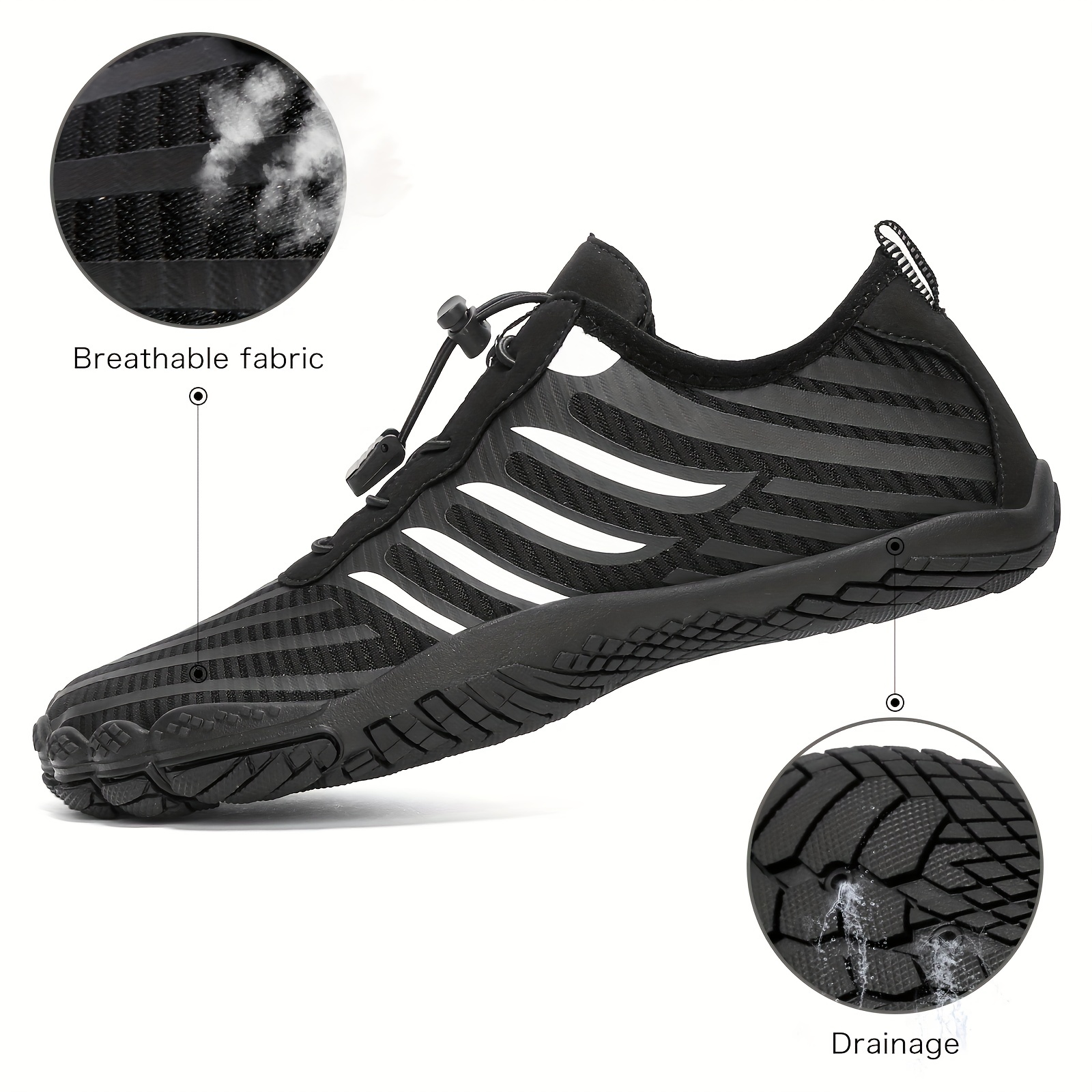 Quick Dry Slip Elastic Barefoot Breathable Wading Shoes Non - Temu