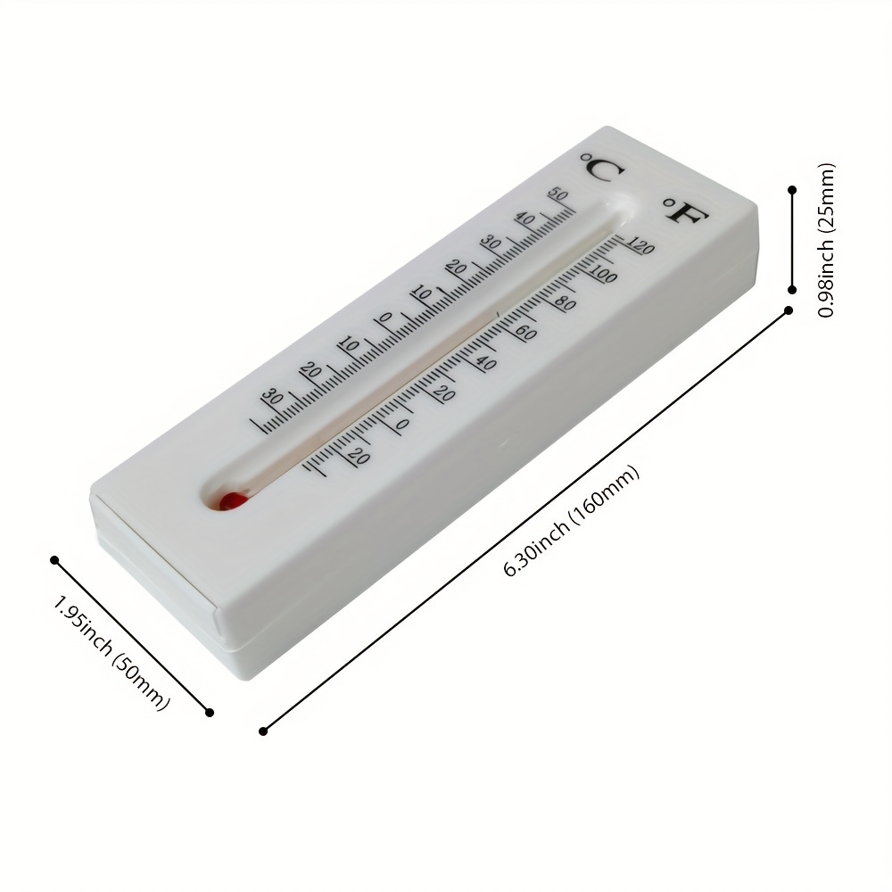 Cacher une Clé ExtéRieure, ThermomèTre DéCoratif Cacher une Clé de  Diversion Compartiment Caché Rangement Caché Secret, ExtéRieur 2 PièCes