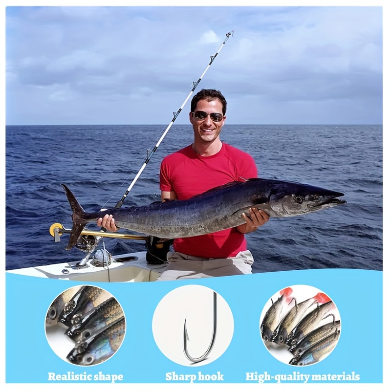 5Pcs Soft Bionic Fishing Lure Set Bionic Fishing  