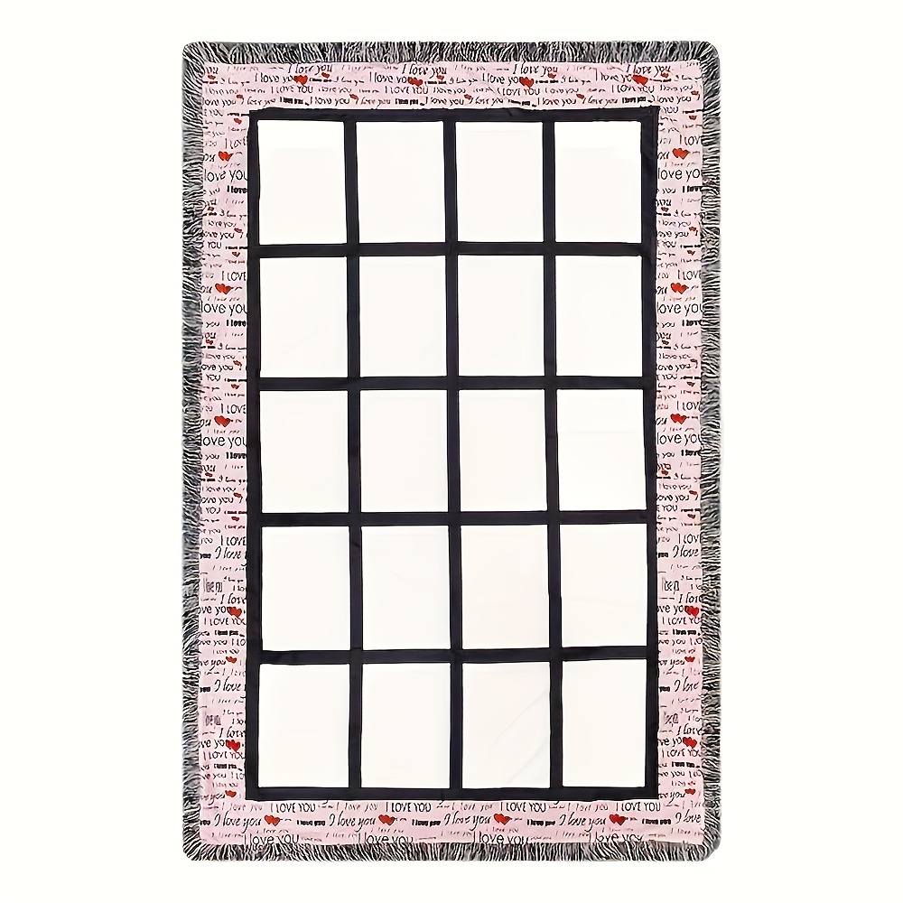 40 X60 Blank Sublimation Throw Blankets For Heat Press Sublimation