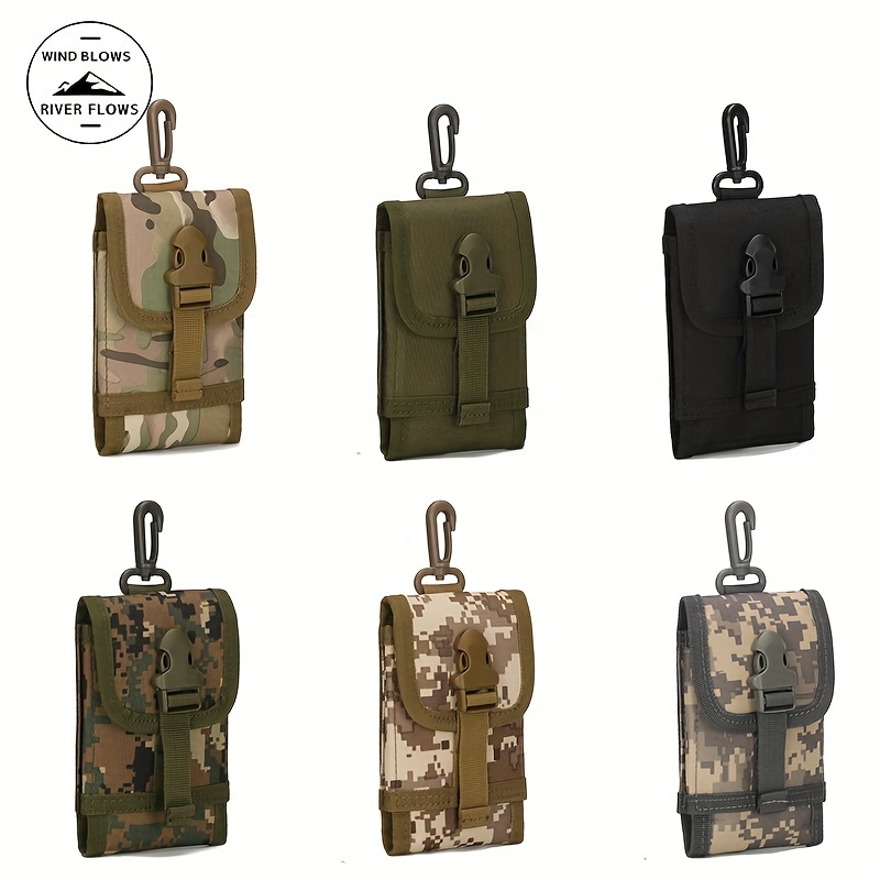 1pc Cartera Trifold Casual De Lona Con Estampado De Camuflaje Para Niño,  Cartera Exterior Con Cremallera