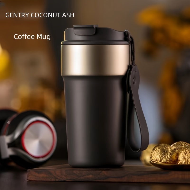 Kawaii Coffee Thermos Cute Stainless Steel Thermal Cup Mug With Straw For  Hot Cold Coffee Water Tea Milk Travel Tumbler 480ml - AliExpress