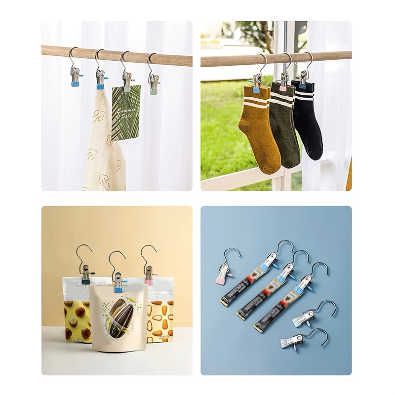 Quick Tip #5: Repurpose Clothes Hanger Clips Into Chip Clips, The Cheap  Life