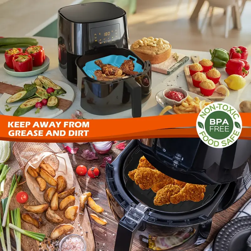 Best Air Fryer Pan for Oven, Great for Baking & Crispy Foods, Dishwasher  Safe