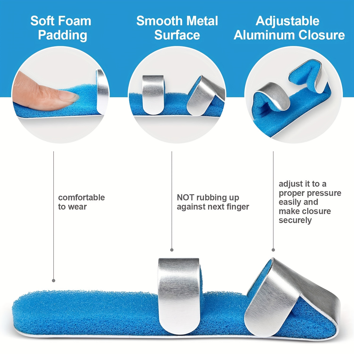 Finger Splint Holder for Finger Stabilization