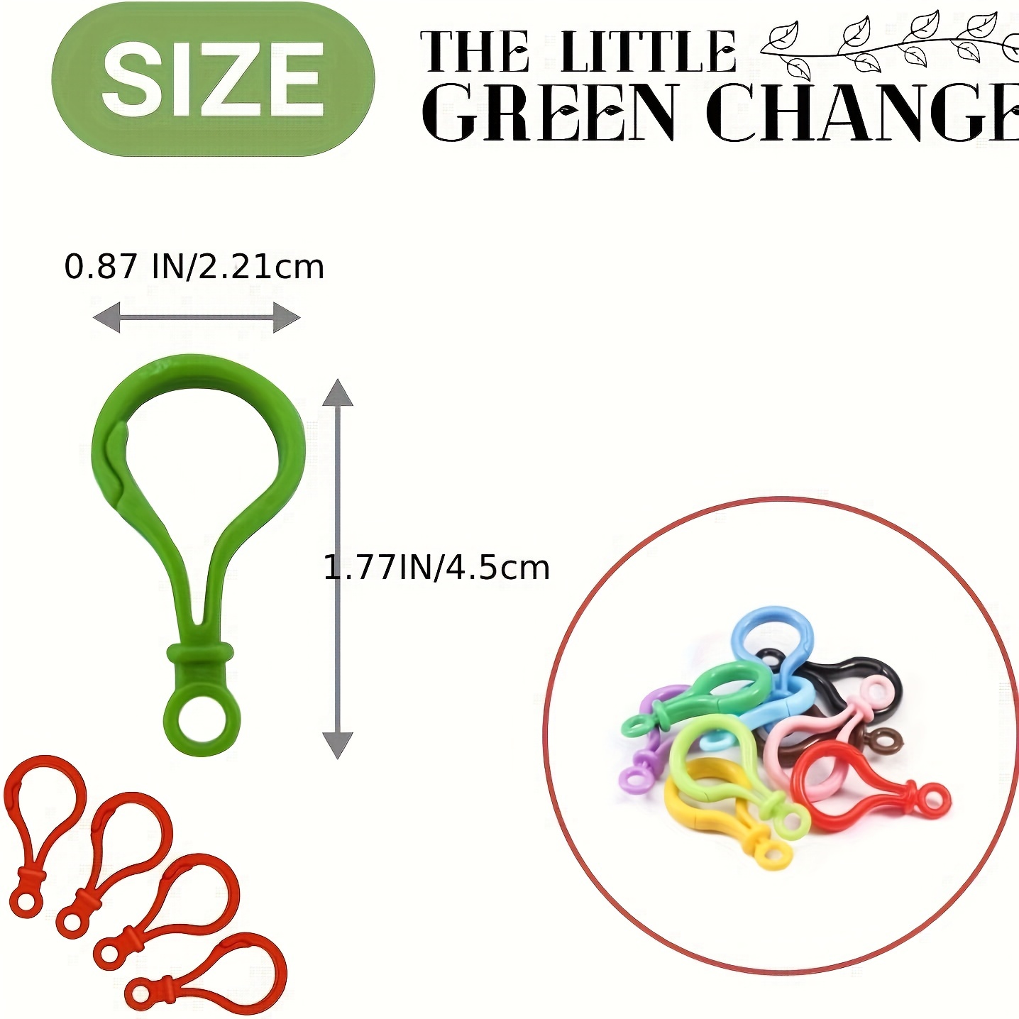 Multicolor Lobster Clasp Keychain Plastic Rope Clasp - Temu