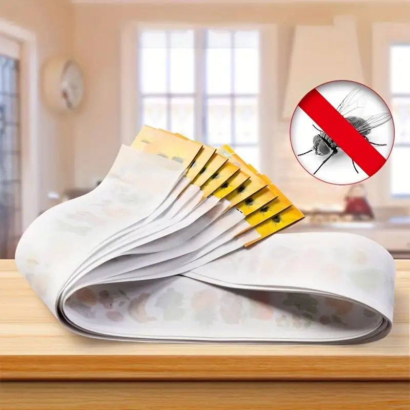 Fly Trap Kitchen Sticky Fly Trap Indoor And Outdoor Fly Trap - Temu