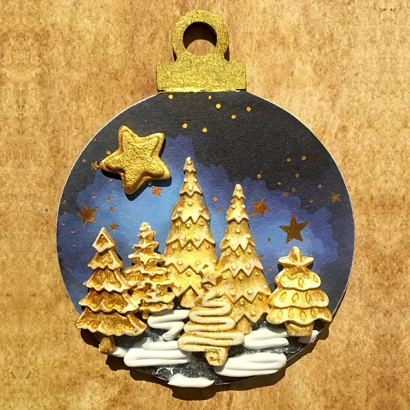 Christmas Tree Silicone Mold Christmas Decoration Ornament - Temu