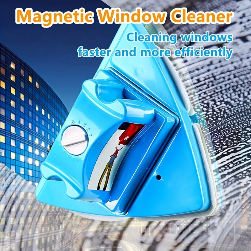 1pc double-sided cleaning glass wipe Magnetic glass cleaner window cleaner