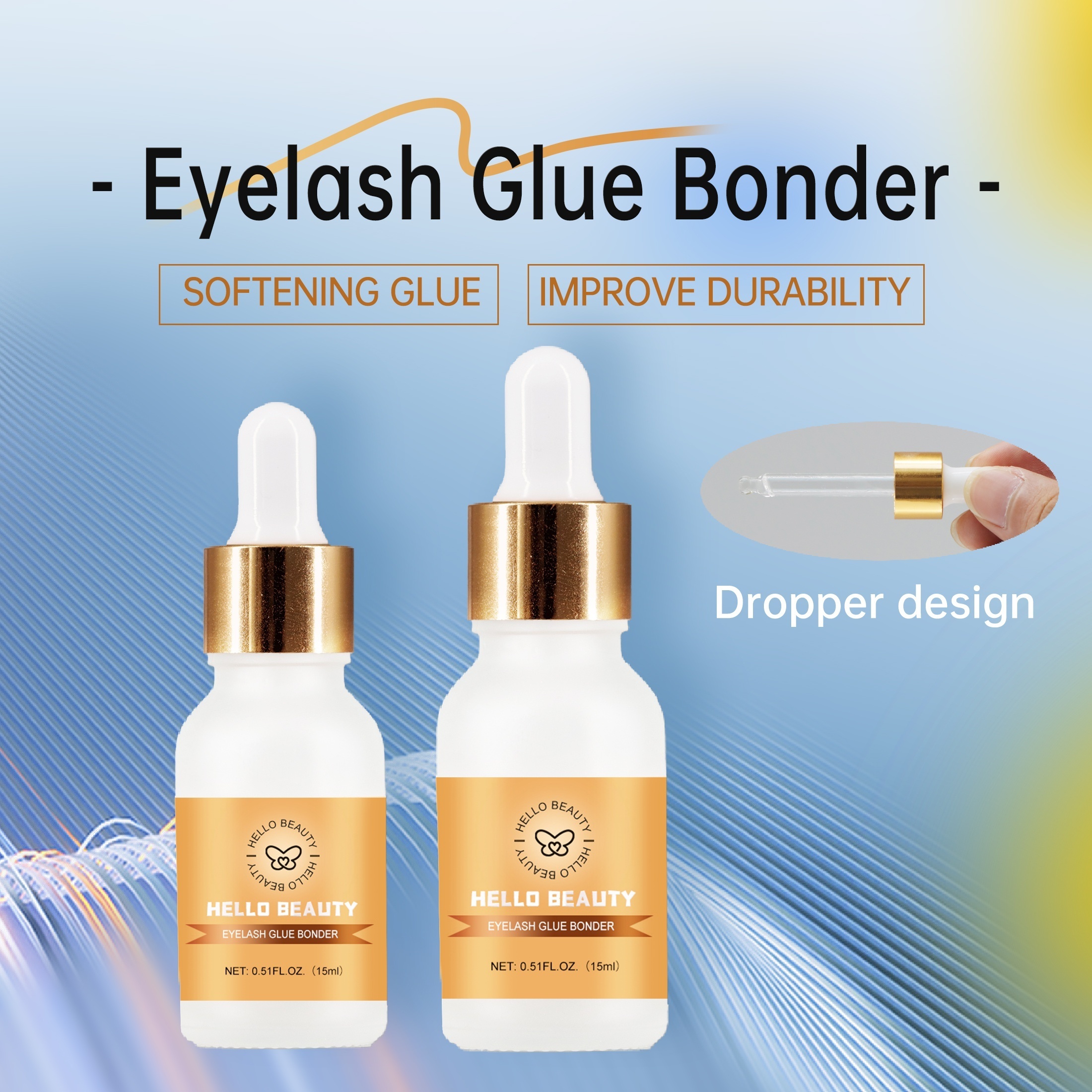 Lash Glue Bonder For Eyelash Extensions Accelerator 15ml