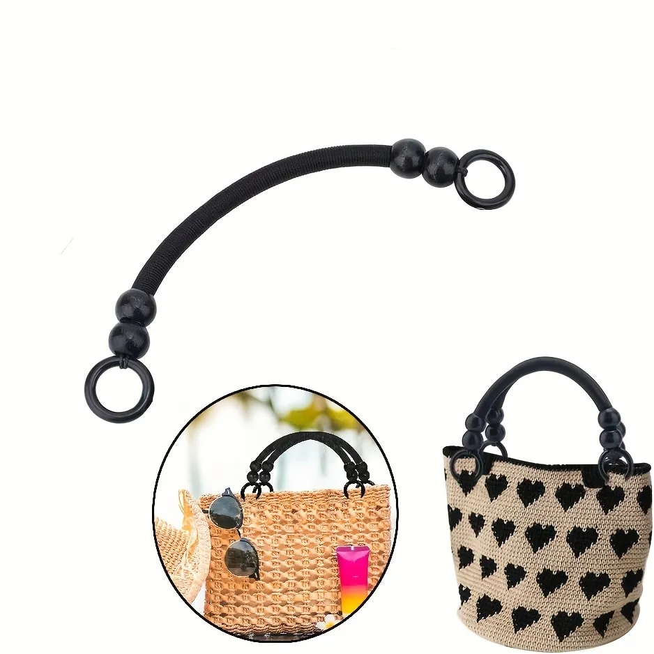Crochet Bag Accessories, Wood Bag Handle, Wood Bag Purse