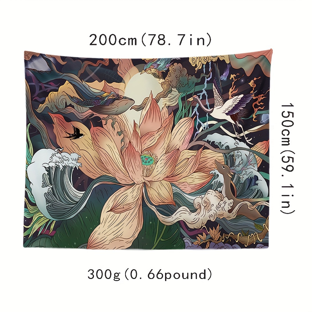 All white tapestry hot sale