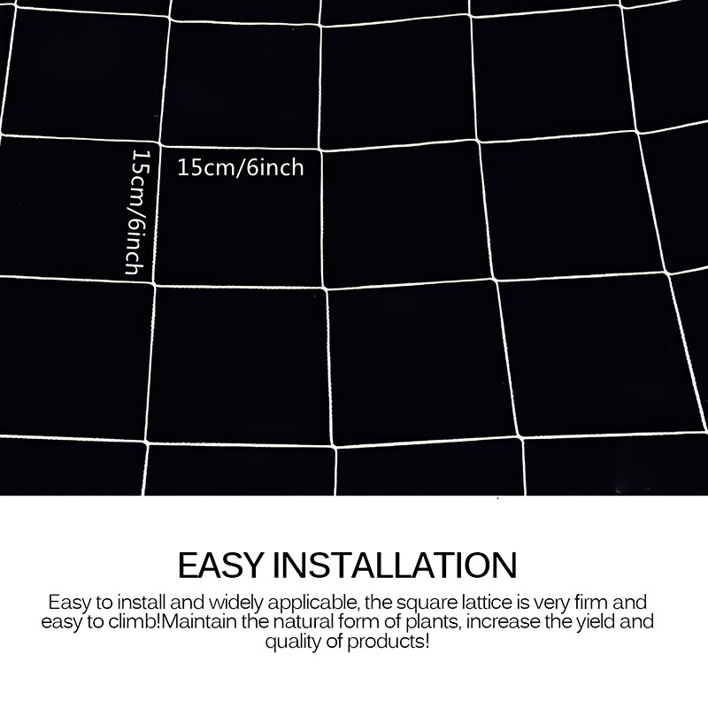 Polyester Pergola Net for Climbing Plants