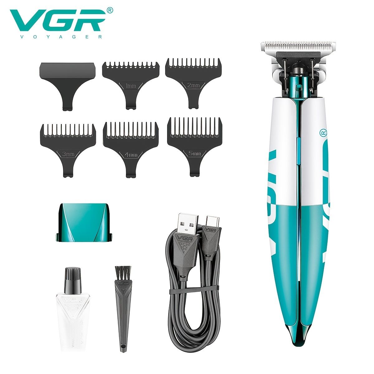 Vgr V 958 New Design Best Barber Hair Clippers Cordless Professional  Rechargeable Electric Hair Trimmer For Men For Hair Cutting - Appliances -  Temu