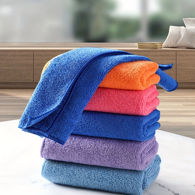 Microfiber Cleaning Cloth Dishwashing Cloth Multifunctional - Temu
