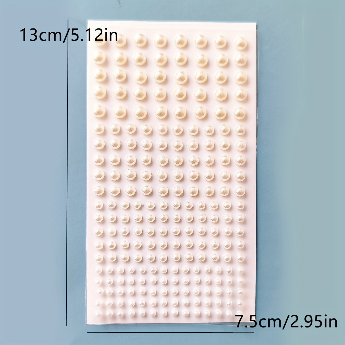  2744 Pcs Hair Pearls Stick On, Self Adhesive Pearl Stickers,  Pearl Stickers for Crafts, Stick On Pearls, Hair Face Gems, Face Pearls,  Beige Pearl Stickers for Makeup Nail DIY Crafts,Assorted Size