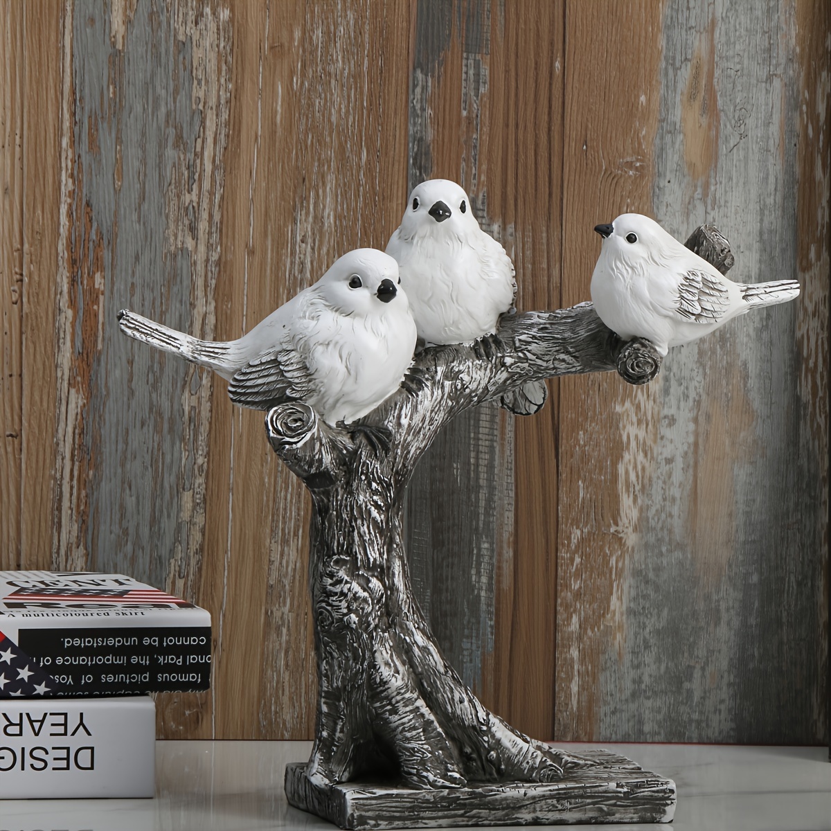 鳥の置き物 彫刻 カケス - 彫刻・オブジェ