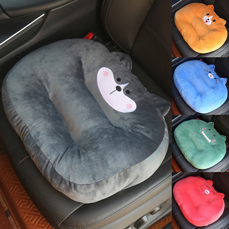 4.72 Inches Thick Cartoon Car Seat Cushion, Office Chair Pad, Driving Test  & Learning Practice Pad, Suitable For Driving Exam And Learning