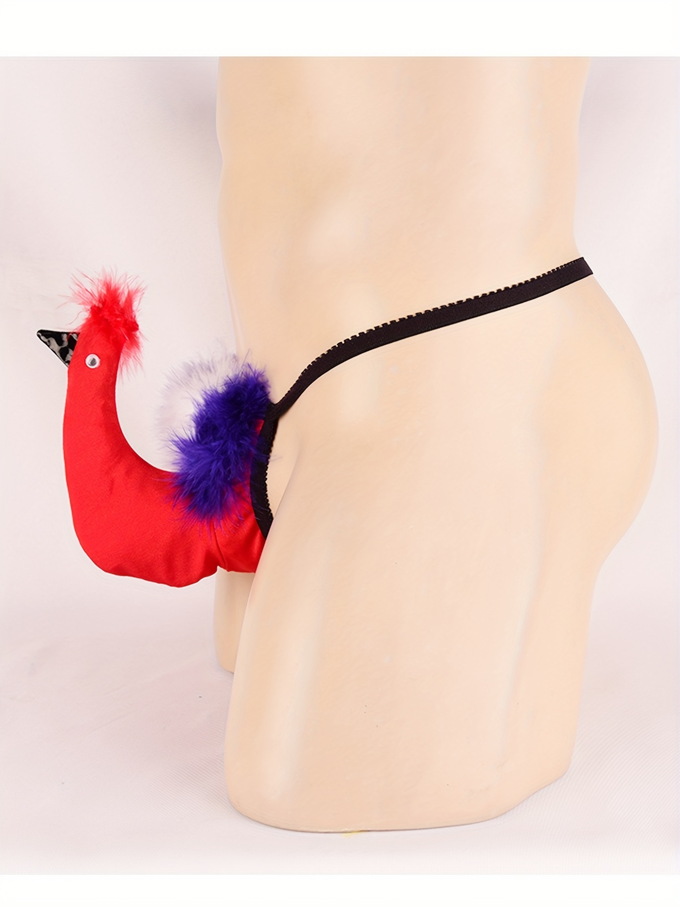 Men's Novelty Thong Creative Funny Briefs Animal Shape T - Temu