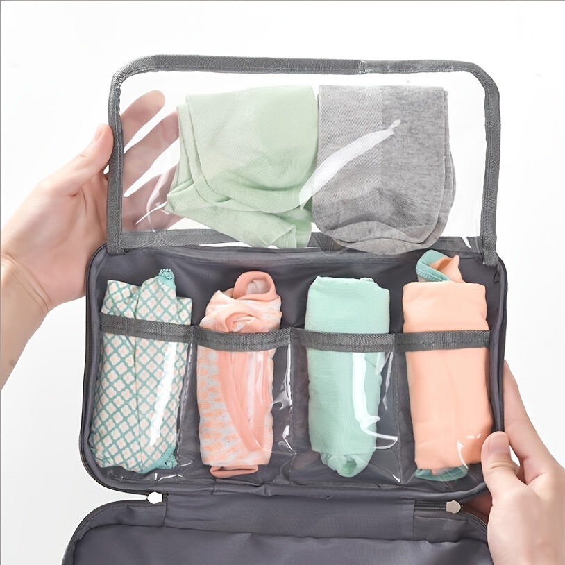 Portable Underwear Storage Bag Travel Underwear Organizer - Temu Canada