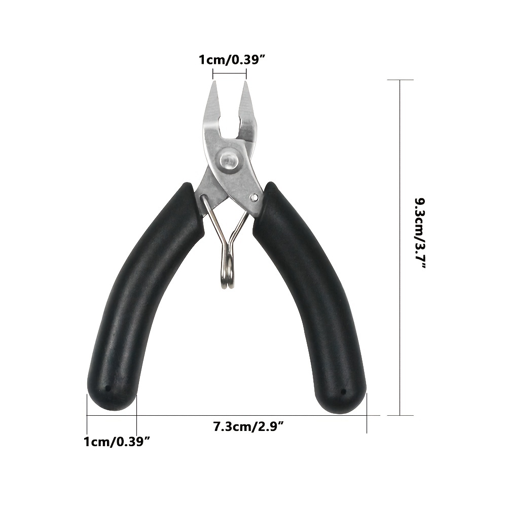 Wire Cutter, Side Cutters, Wire Cutters For Crafting, Flush Cutter,  Spring-loaded Wire Cutters For Jewelry Making,1pc