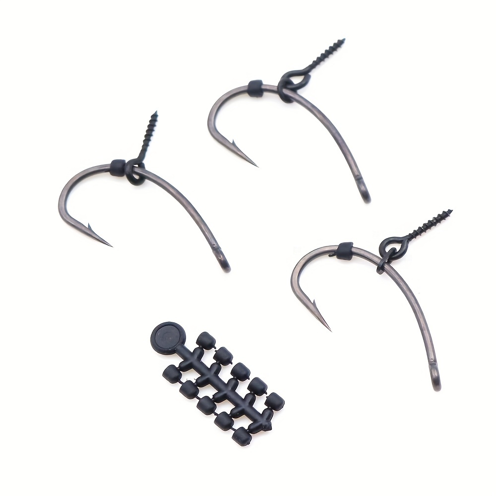 30pcs Carp Fishing Accessories Carp Bait Sting And Hook Stop Beads Ronne  Rig Maker For Carp Fishing Terminal Tackle Equipment - AliExpress