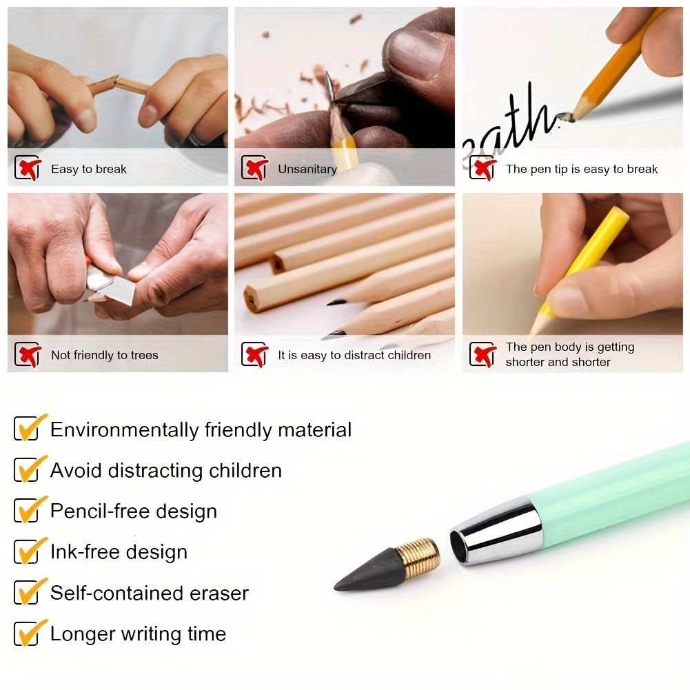 La Tiendita Digital, NUEVO INGRESO Lápiz infinito📝✨ Sin necesidad de  sacarle punta a tus lápices, ahorra el uso de mas de 100 lápices! Utiliza  tu presión para darle grosor
