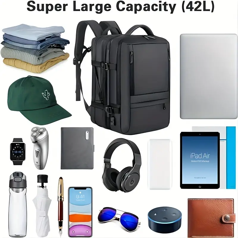 Mochila portátil de cuero para mujer, mochila de cuero para tableta, mochila  de cuero MacBook Air, mochila de cuero para su trabajo, mochila de oficina  negra -  México
