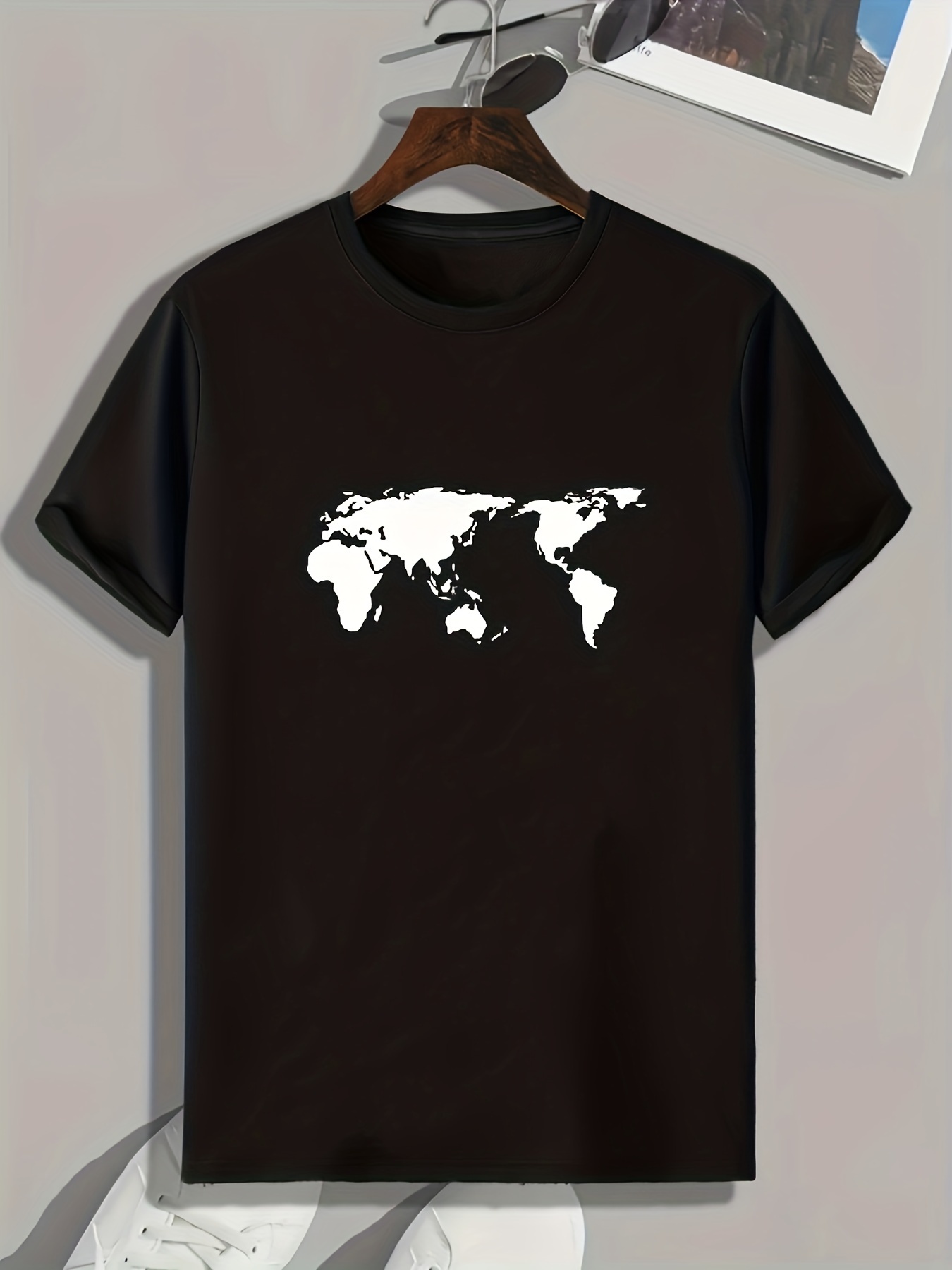 Men Black T-Shirt - T Fashion World