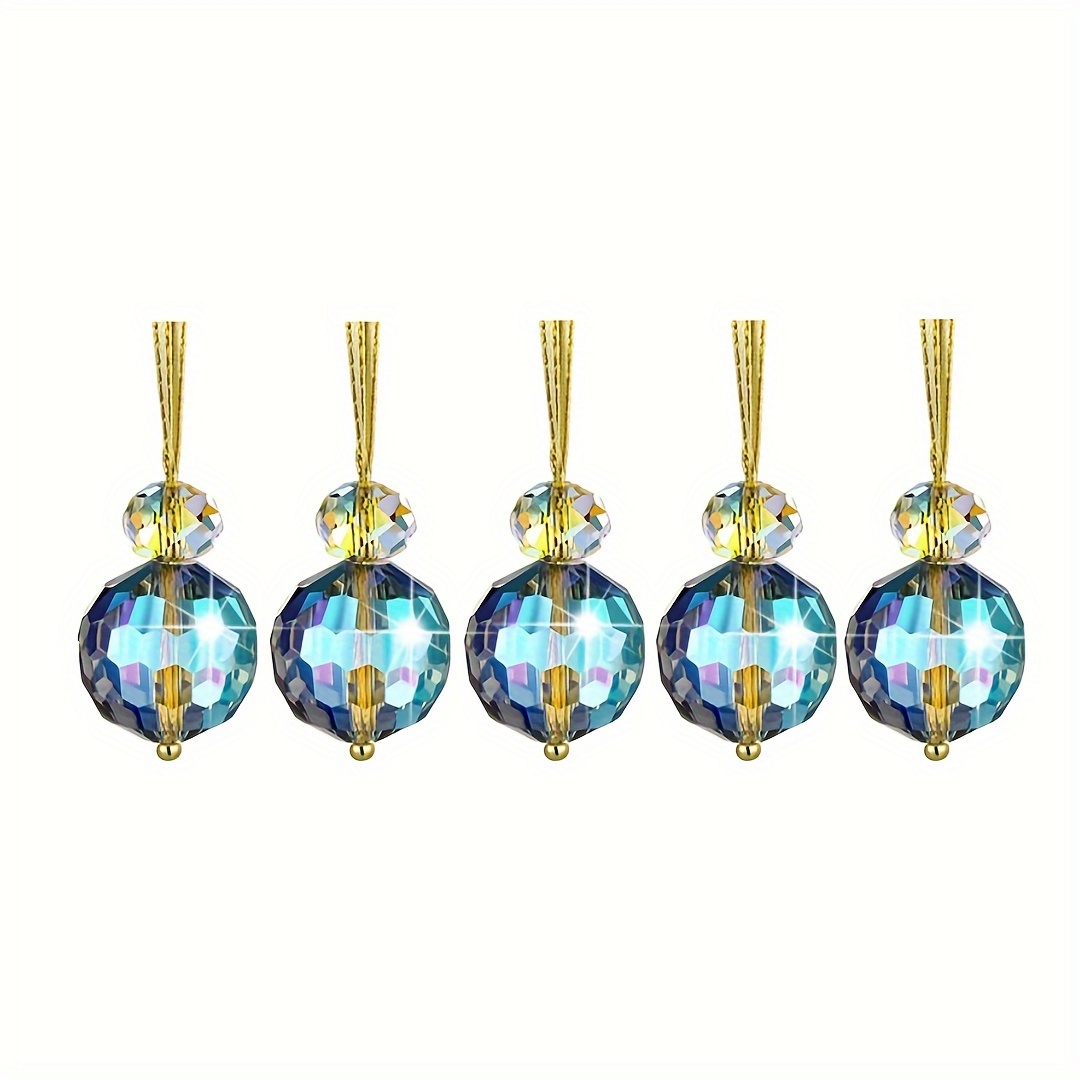 Crisscross Design, Multi-colored, Christmas Ball Ornament, Handblown Glass,  14 K Gold Trim -  Canada