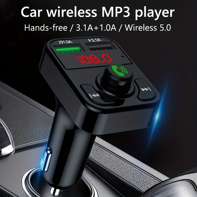 Jajabor Wireless Car Kit Freisprecheinrichtung Auto Mp3 - Temu Germany