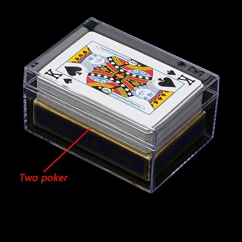 1pc/2pcs/4pcs Boîte de rangement vide pour cartes à jouer - Temu
