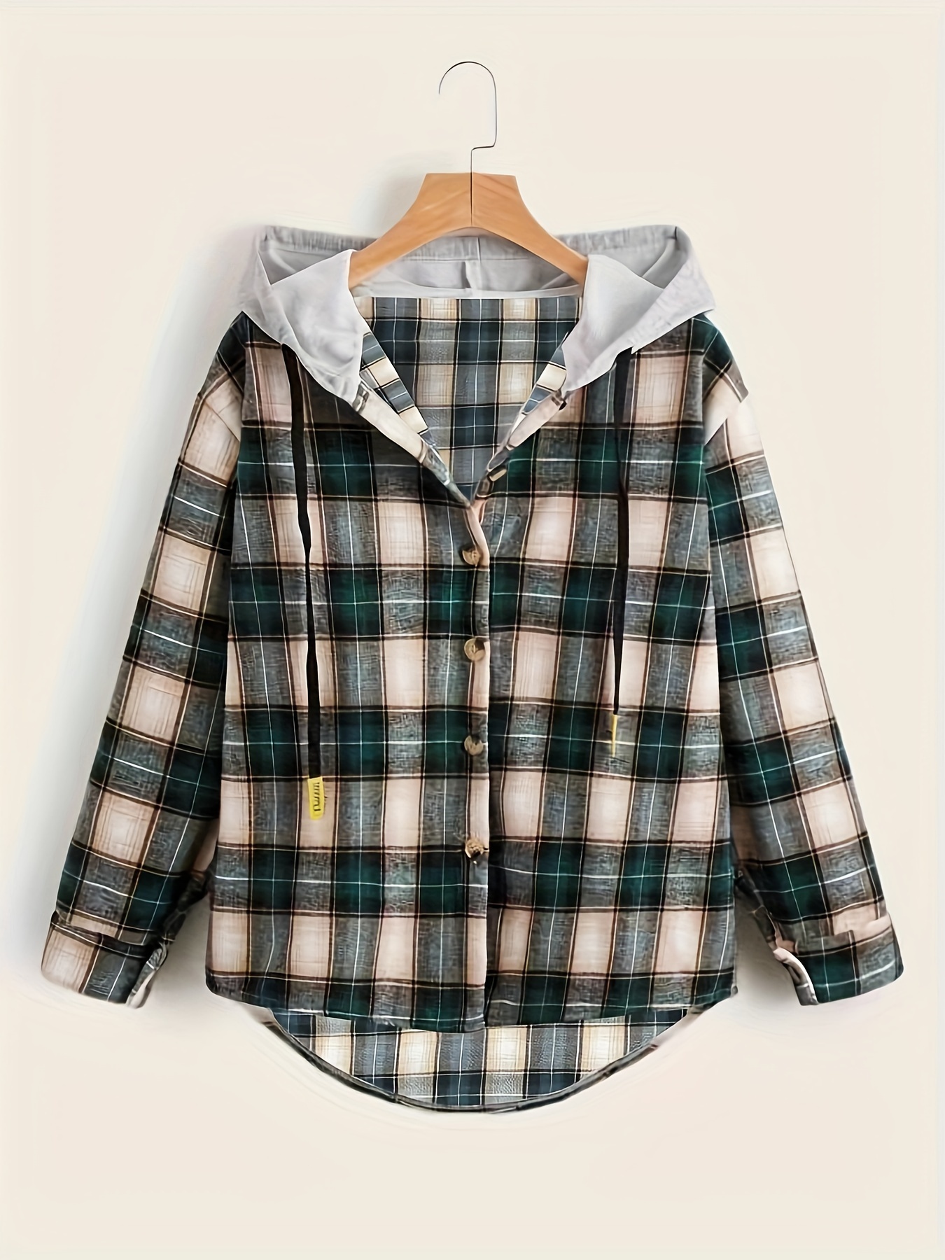 Flannel hoodie outlet jacket women's