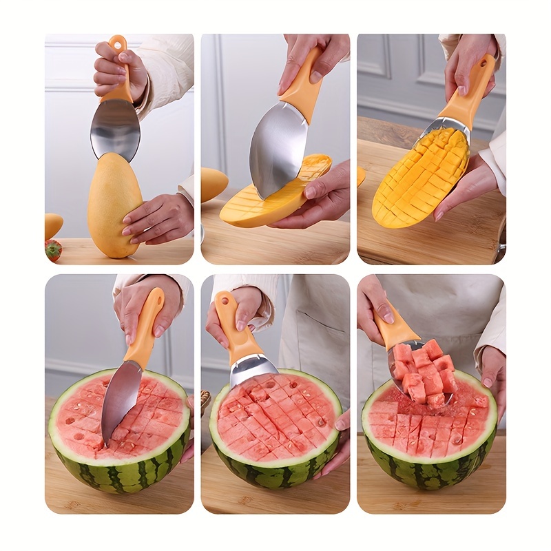 Stainless Steel Fruit Scooper To Cut Watermelon Artifact Fruit